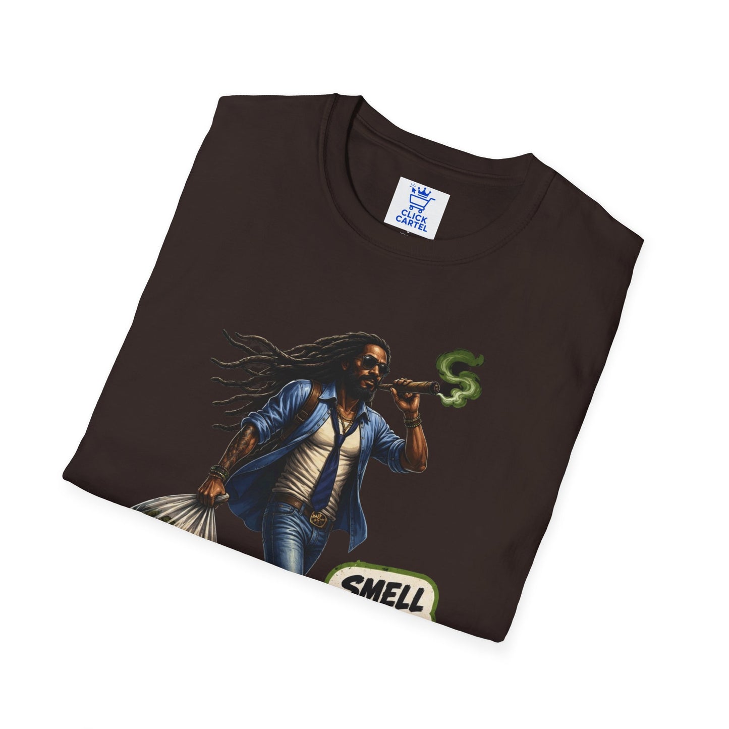 Smell The Bag | Rasta Man Tee