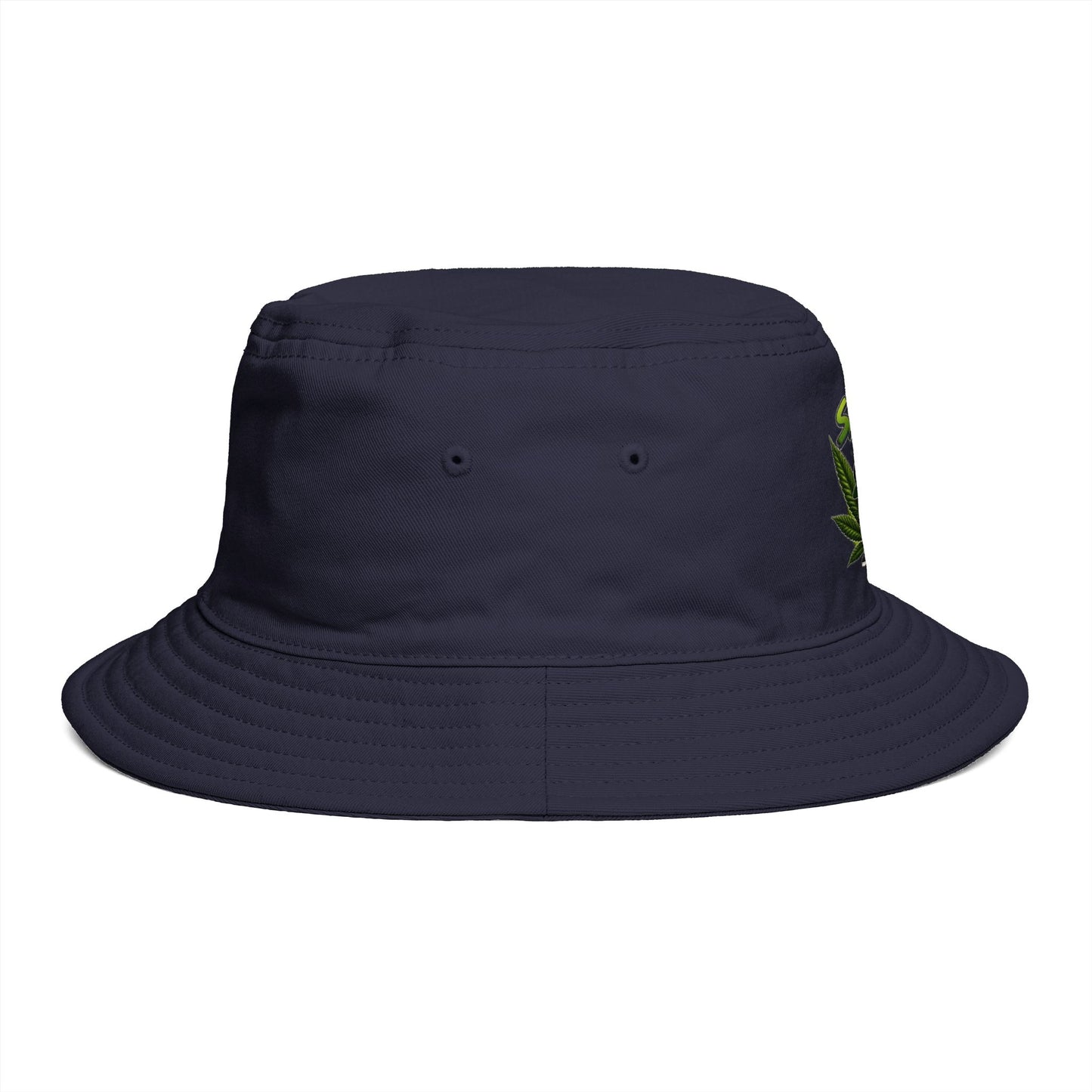 Smell the Bag| Bucket Cannabis Funny Toon Leaf Hat
