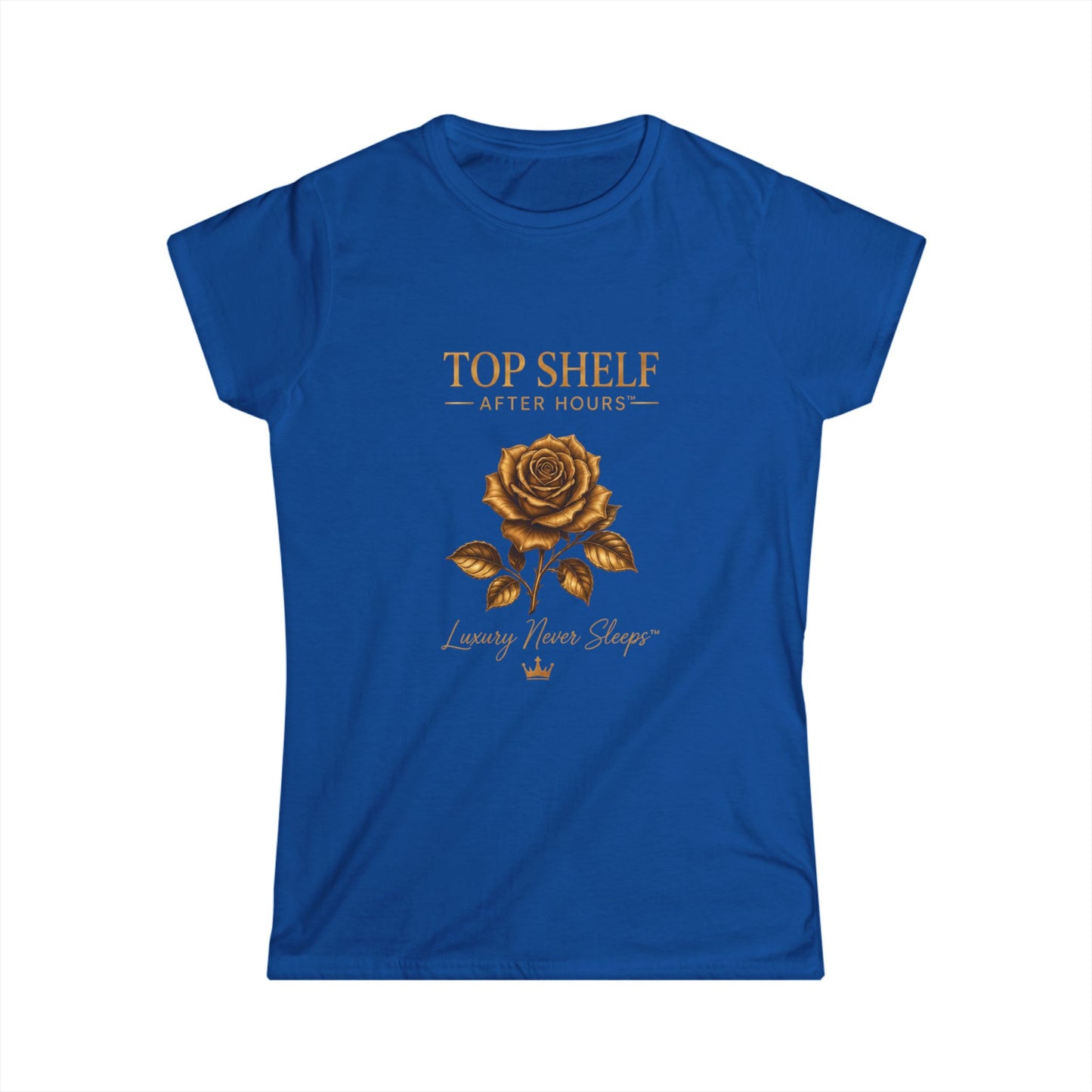 Top Shelf After Hours Rose Tee — Women's Floral Graphic T-Shirt