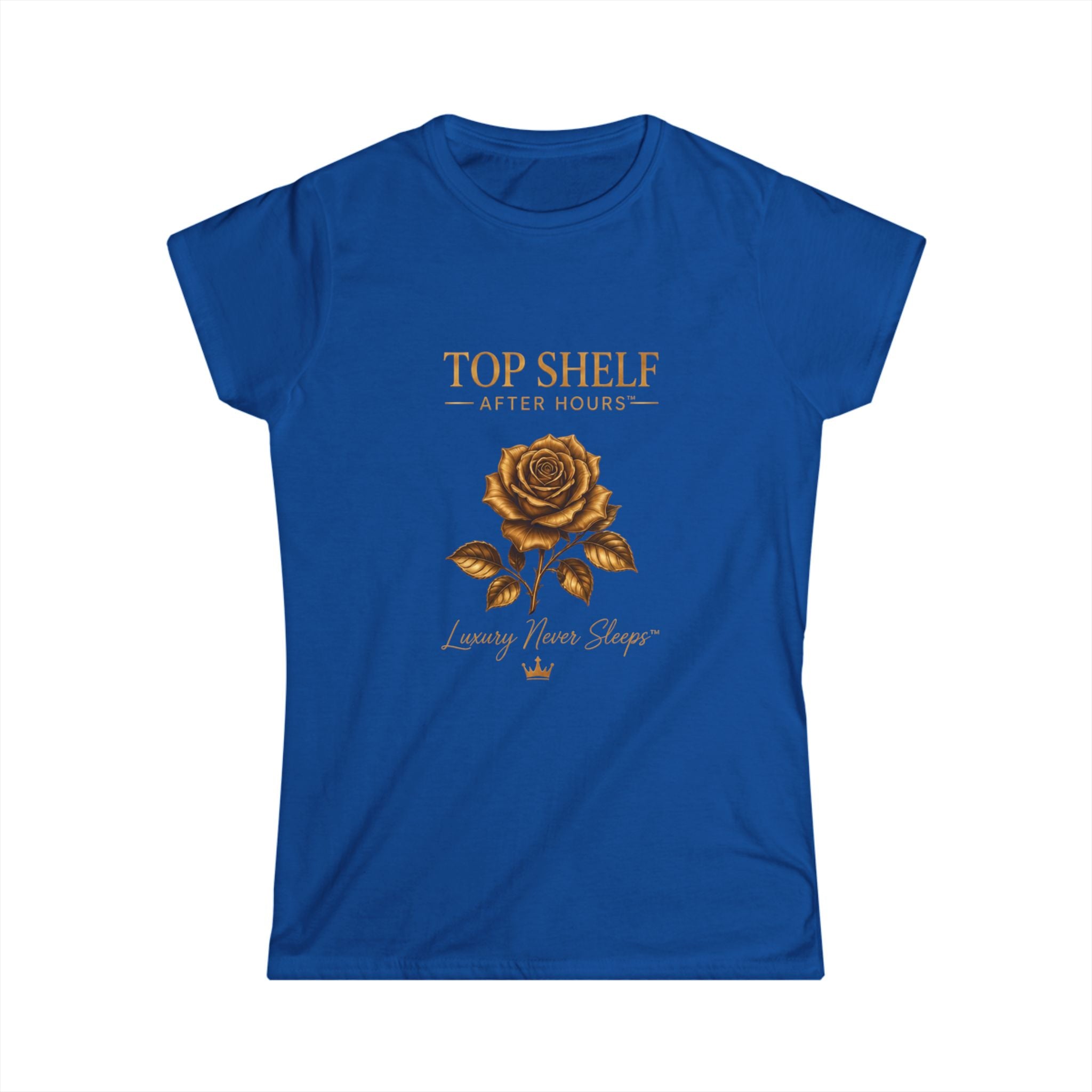 Top Shelf After Hours Rose Tee — Women's Floral Graphic T-Shirt