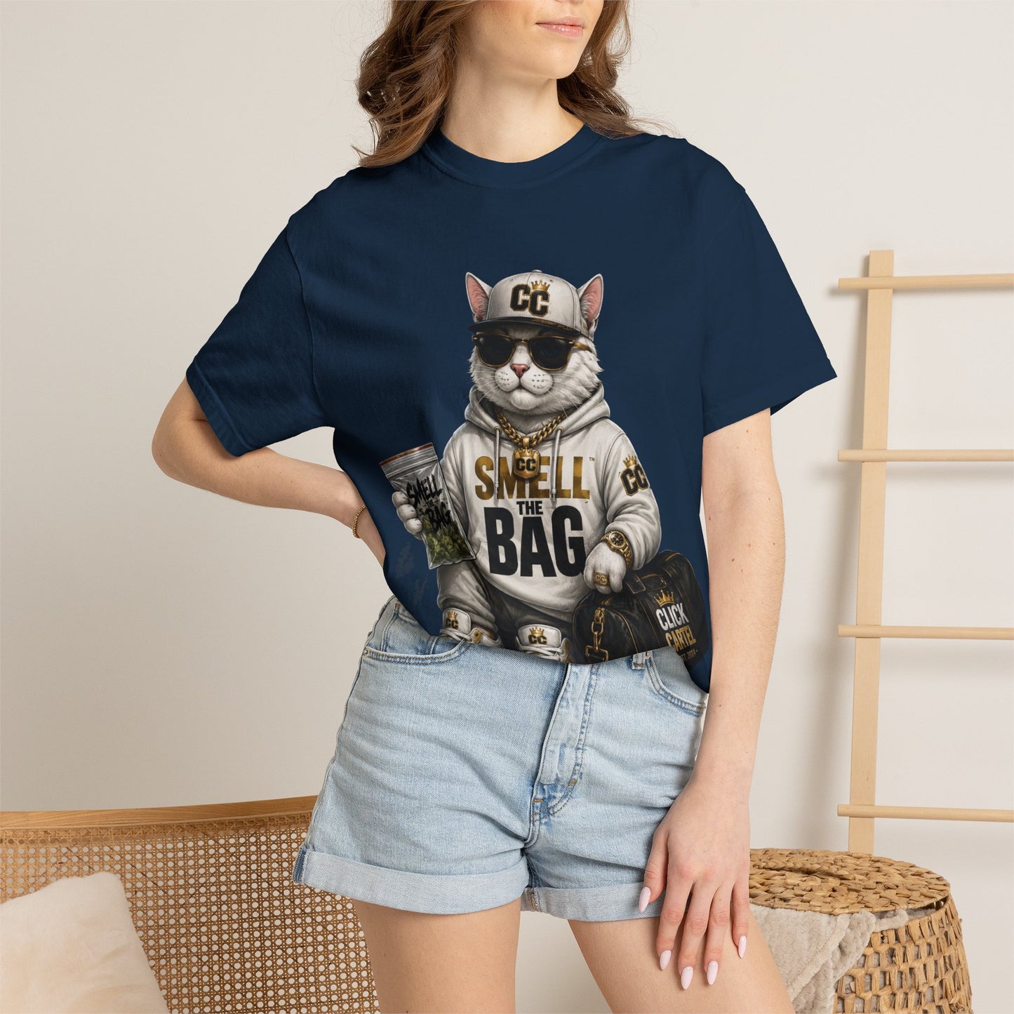 Cat Daddy | Smell the Bag Tee