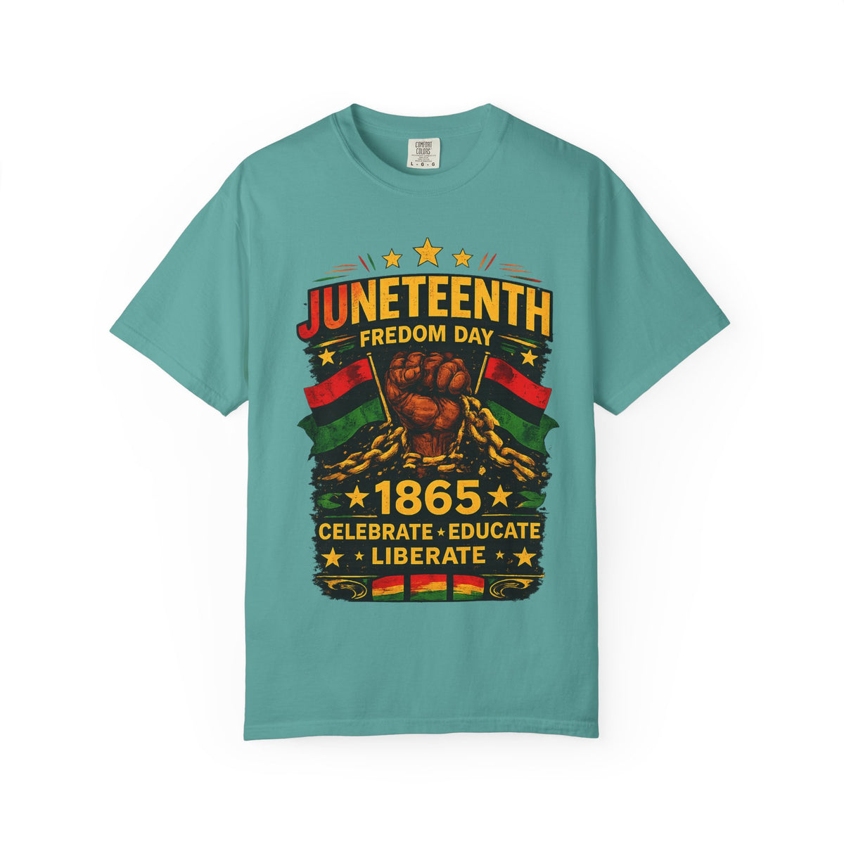 Juneteenth Freedom Day T-Shirt — 1865 Celebrate Educate Liberate