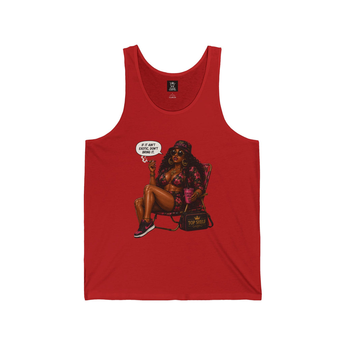 Miss Exotica |Summer Drop Tank