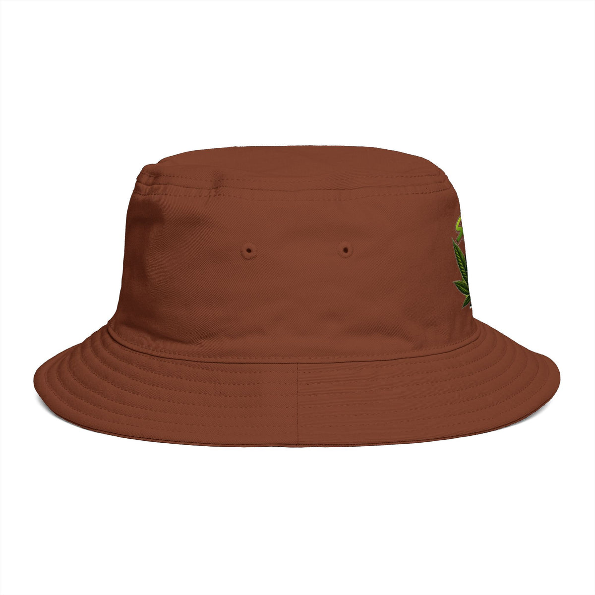 Smell the Bag| Bucket Cannabis Funny Toon Leaf Hat