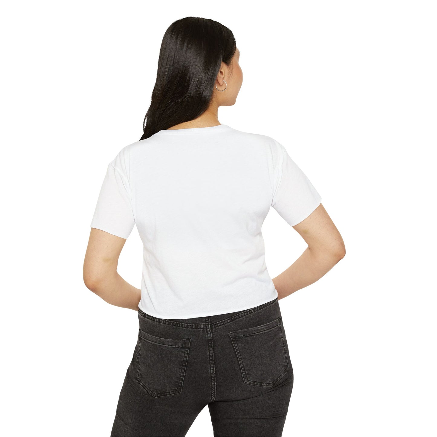 Top Shelf After Hours Rose Crop Top — Women’s Festival Graphic Tee