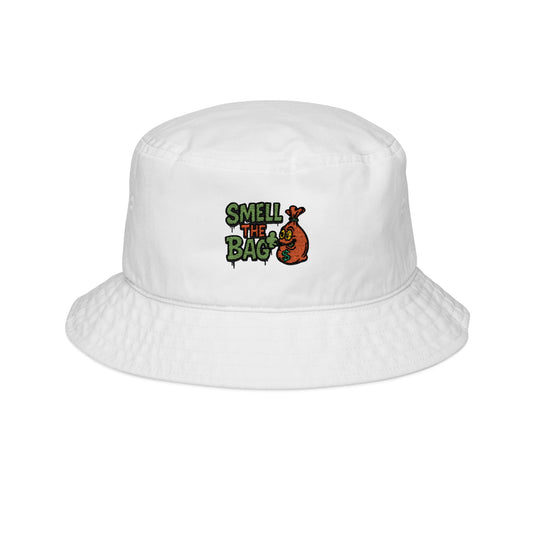 Smell The Bag| Embroidered Bucket Stoner Hat