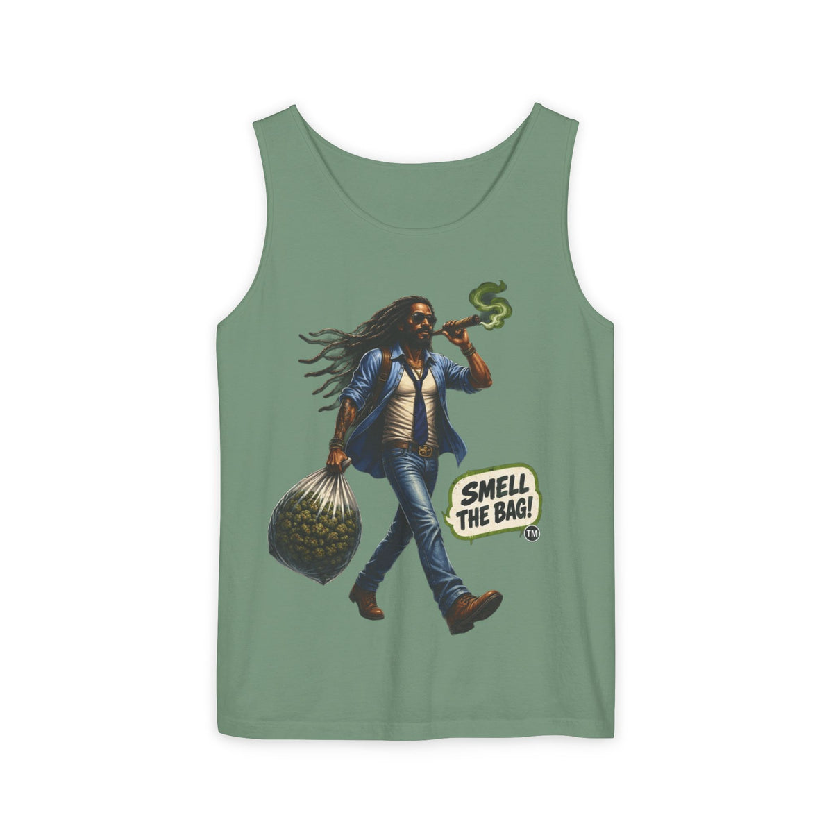 Smell The Bag | Rasta Guy Tank
