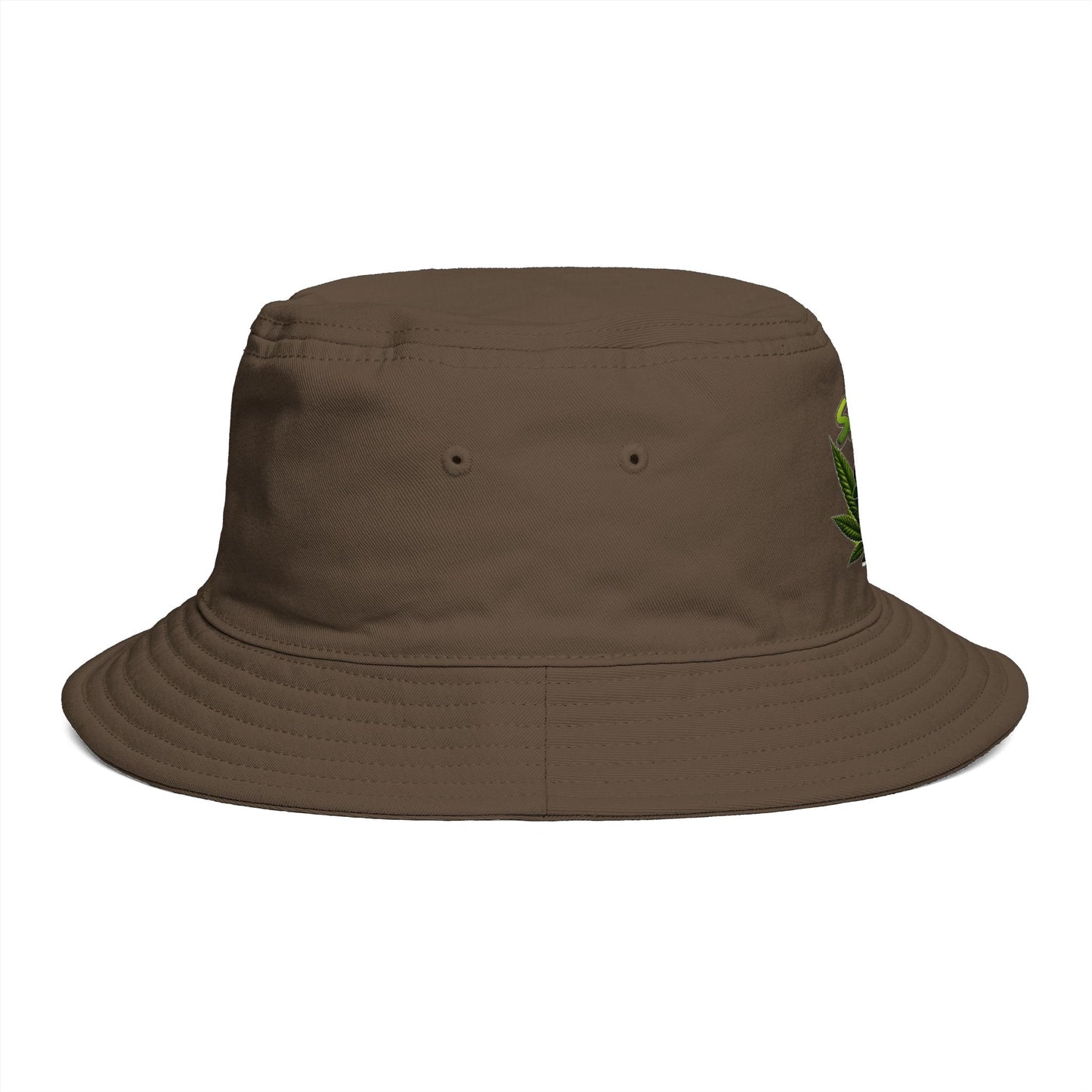 Smell the Bag| Bucket Cannabis Funny Toon Leaf Hat