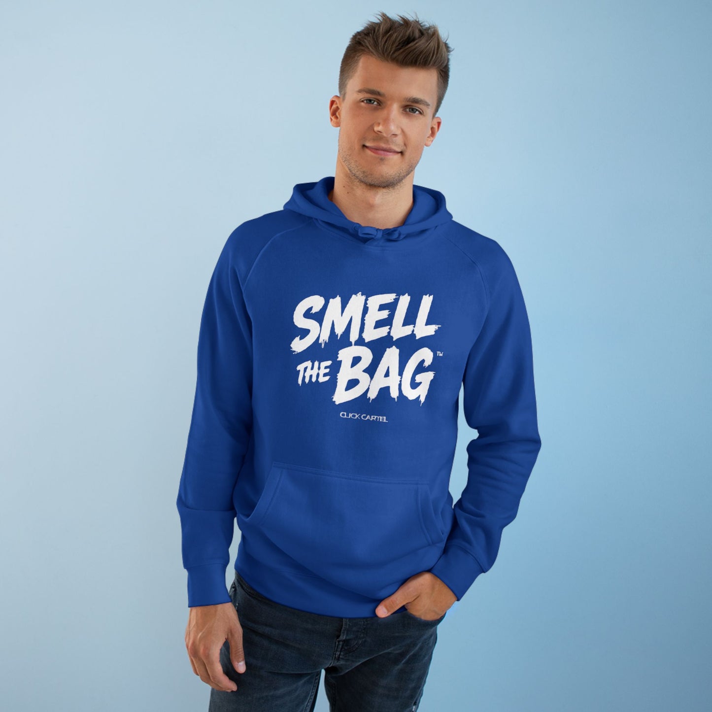 Smell The Bag Hoodie — Streetwear Money Graphic Pullover