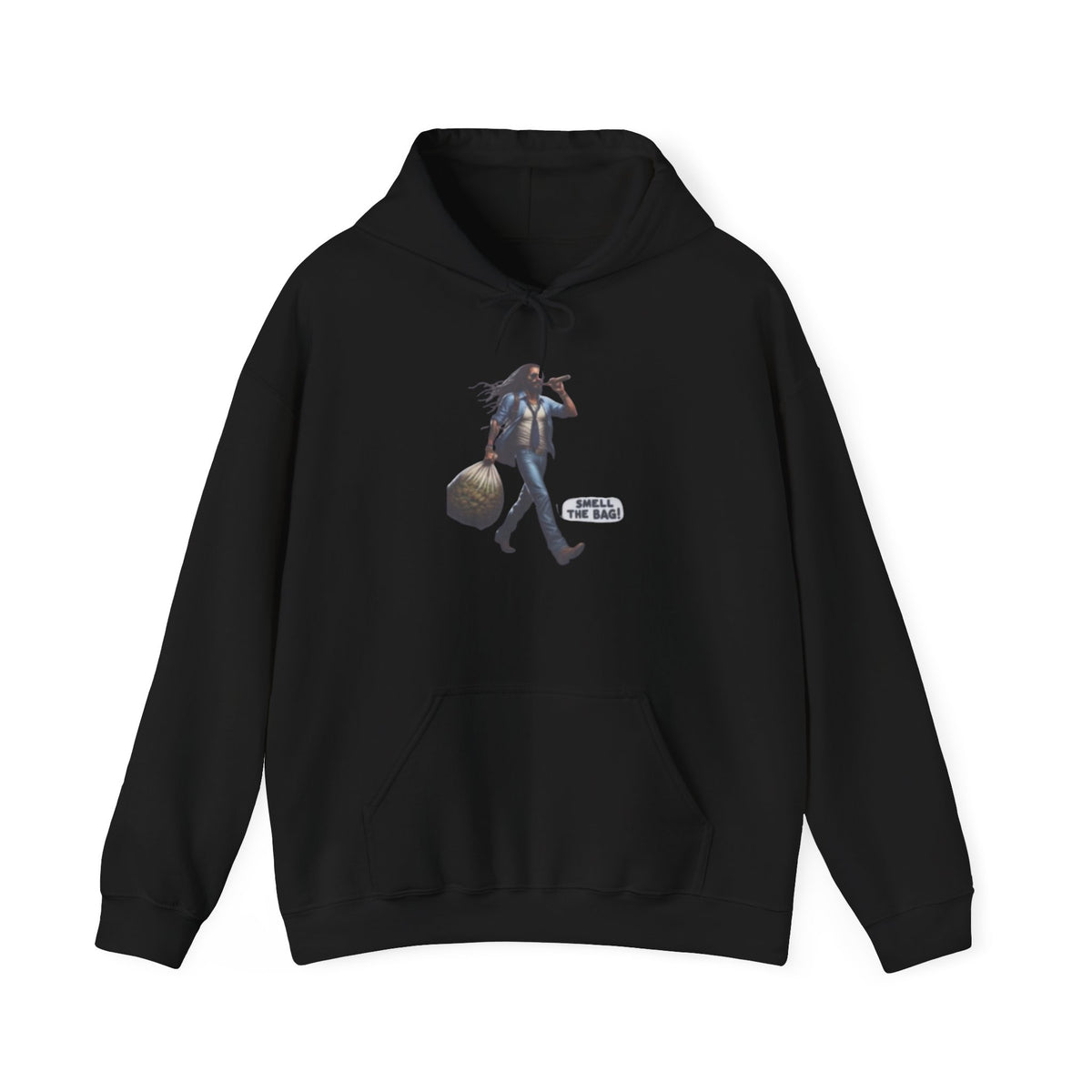 Smell The Bag| Rasta Guy Hoodie