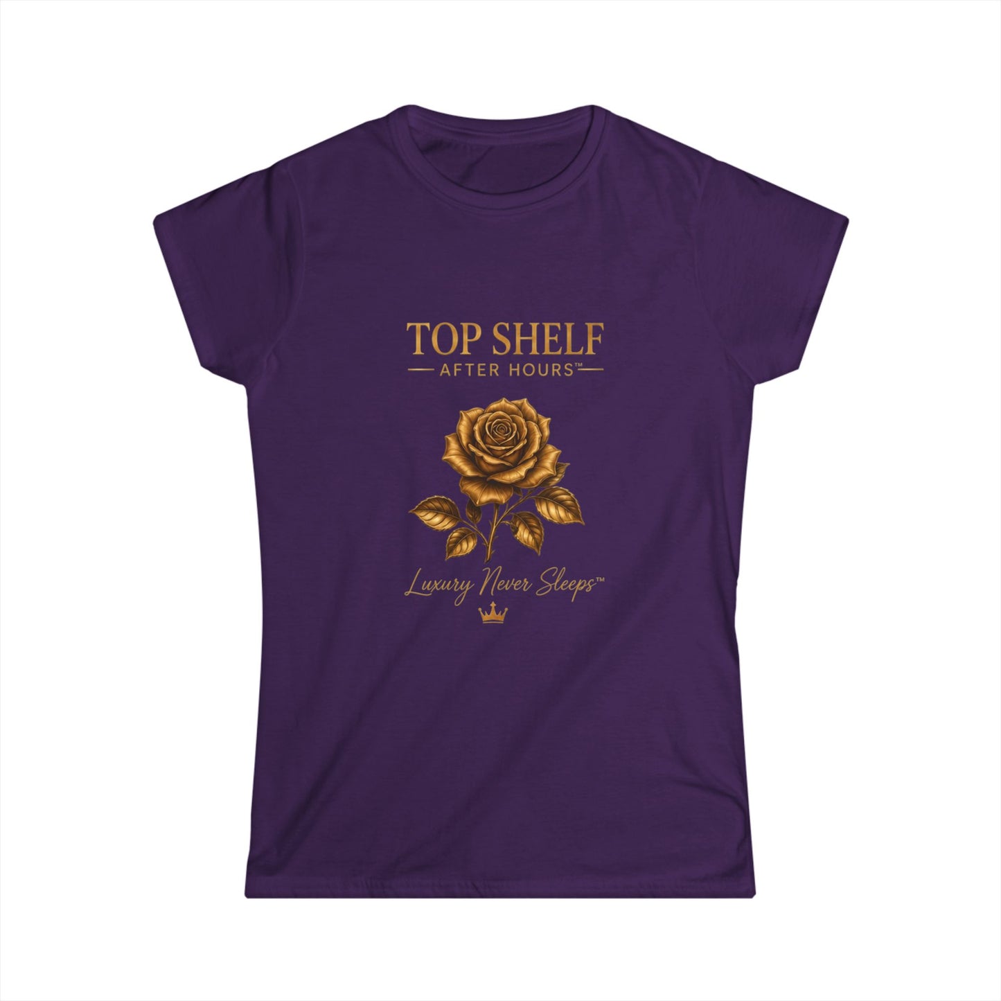 Top Shelf After Hours Rose Tee — Women's Floral Graphic T-Shirt