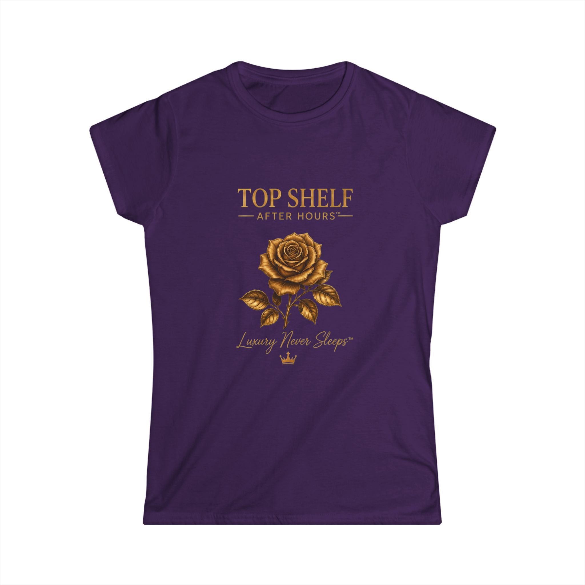 Top Shelf After Hours Rose Tee — Women's Floral Graphic T-Shirt