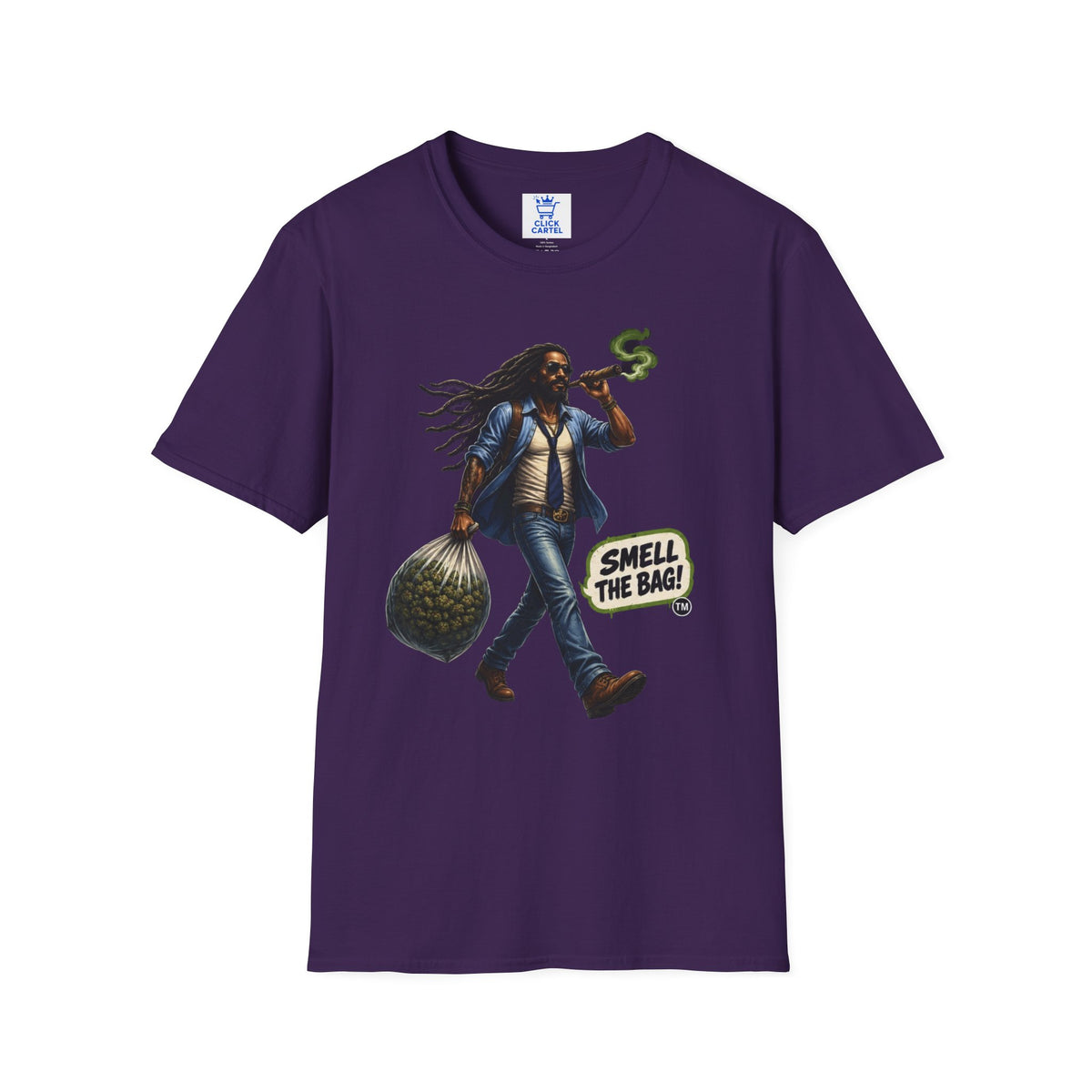 Smell The Bag | Rasta Man Tee