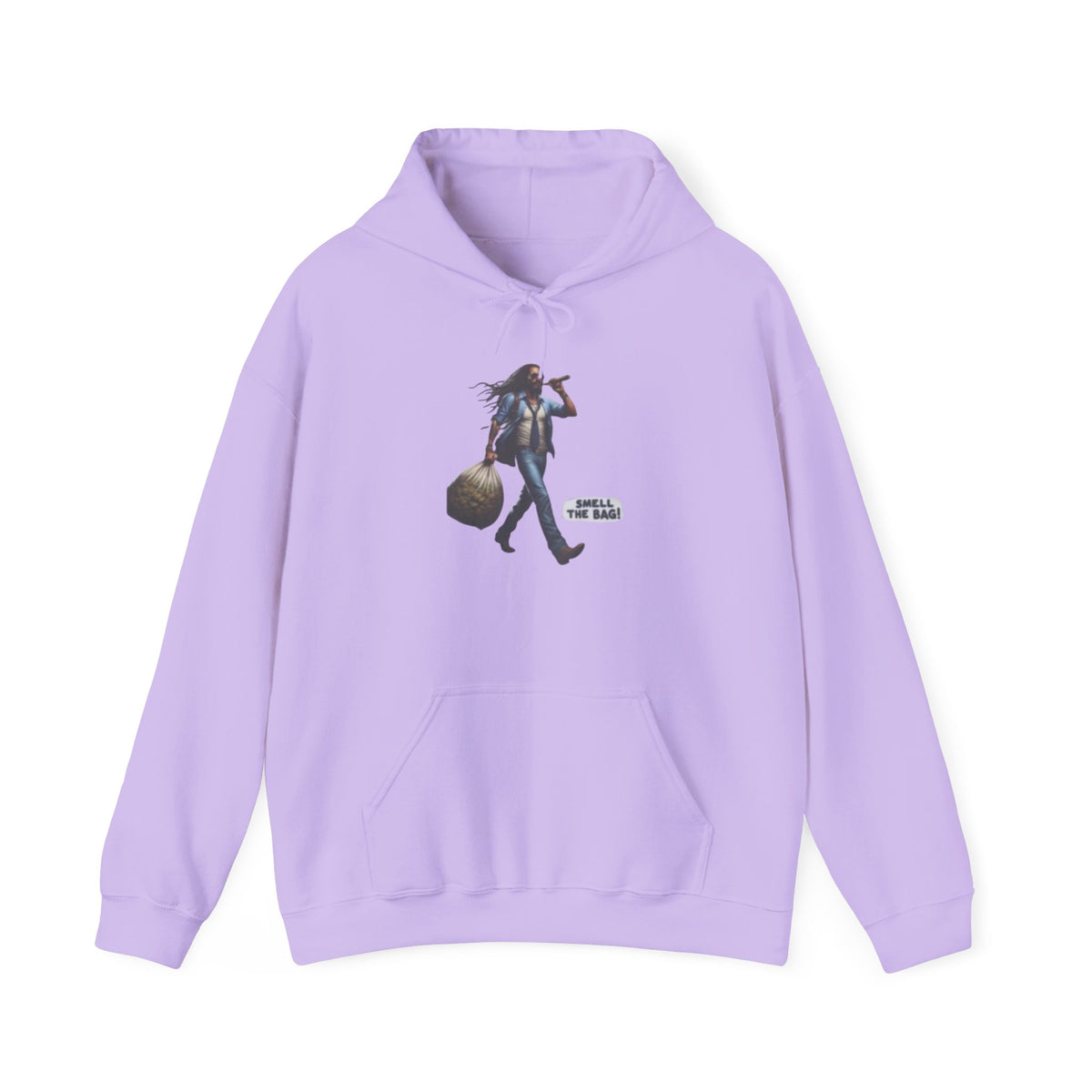 Smell The Bag| Rasta Guy Hoodie