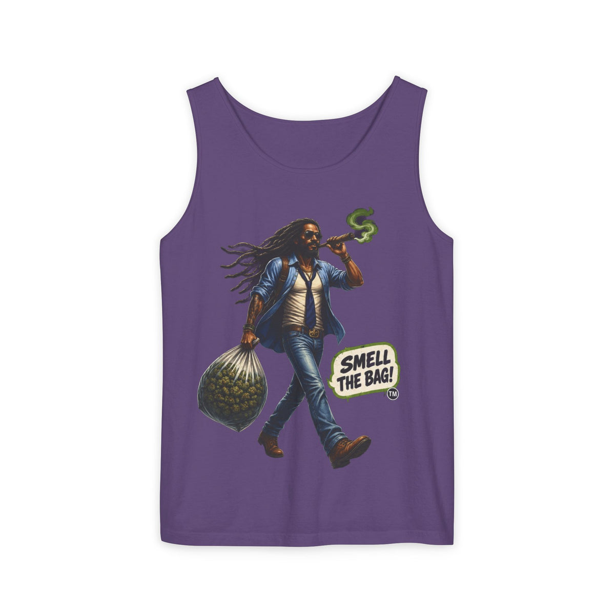 Smell The Bag | Rasta Guy Tank