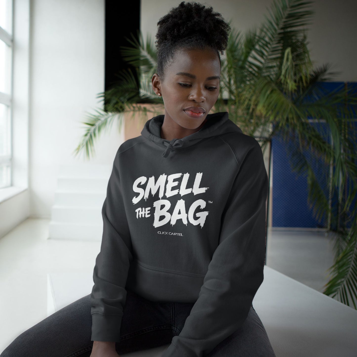 Smell The Bag Hoodie — Streetwear Money Graphic Pullover
