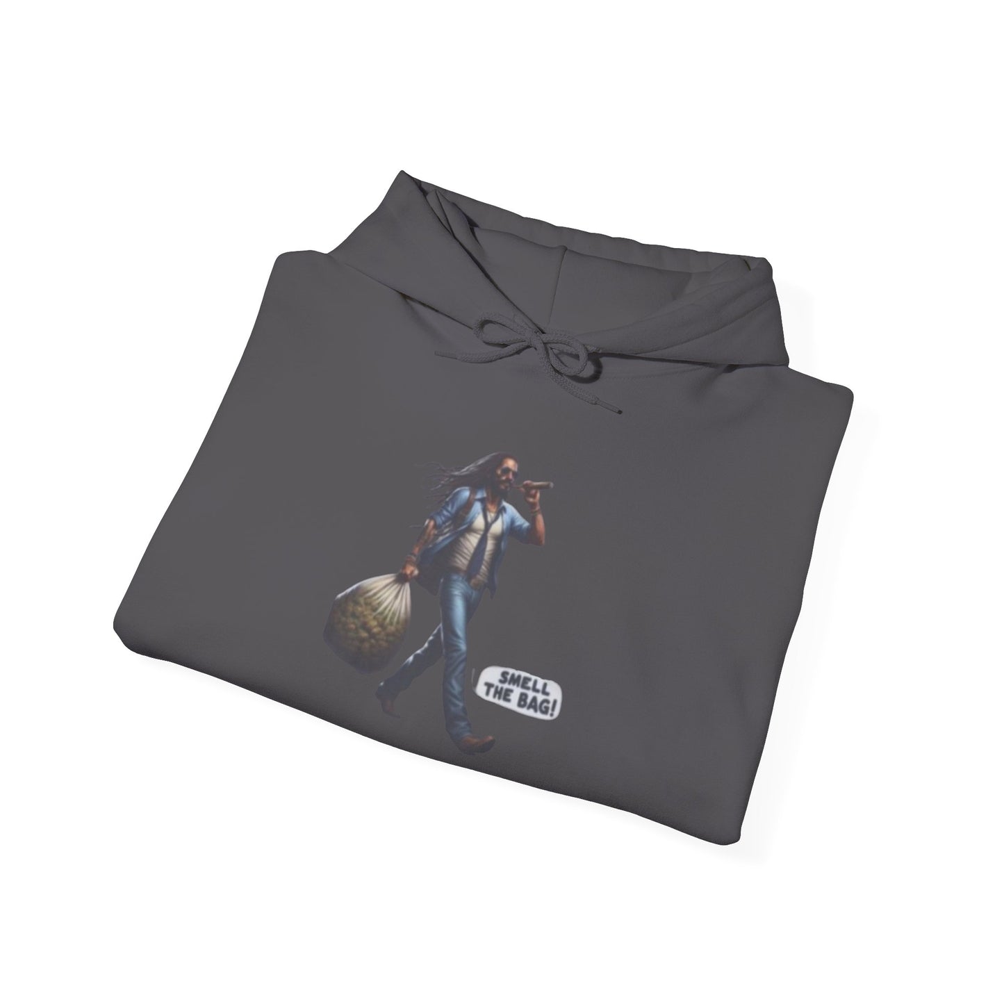 Smell The Bag| Rasta Guy Hoodie