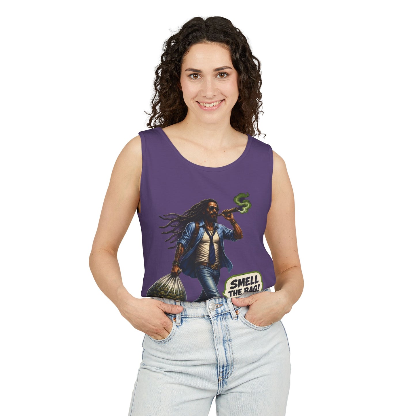 Smell The Bag | Rasta Guy Tank