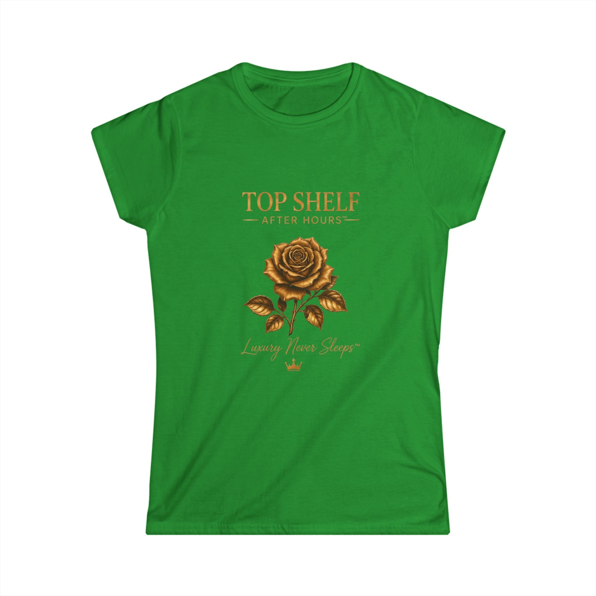 Top Shelf After Hours Rose Tee — Women's Floral Graphic T-Shirt