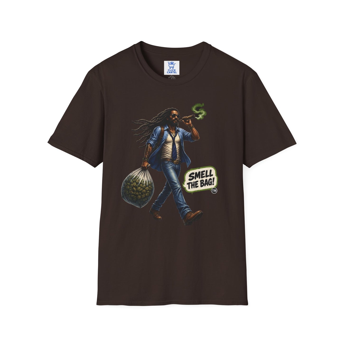 Smell The Bag | Rasta Man Tee