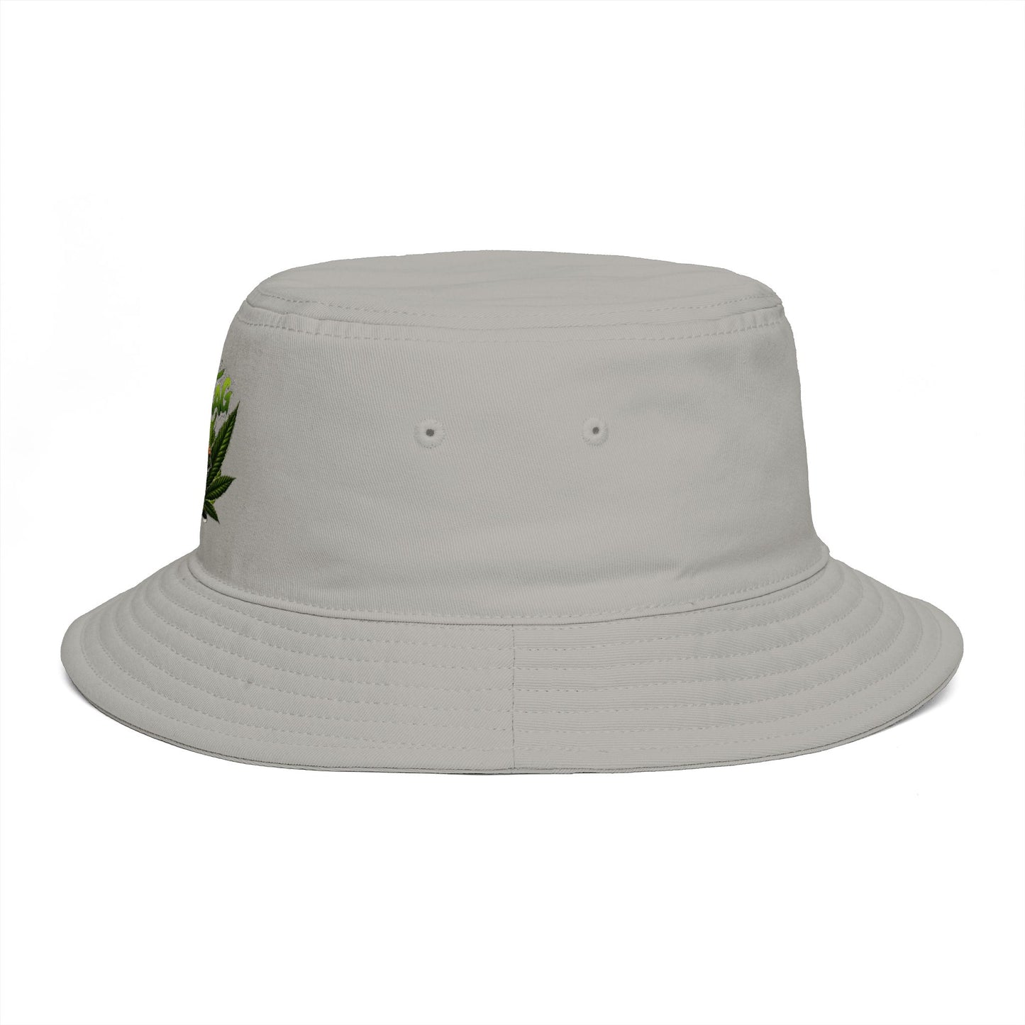 Smell the Bag| Bucket Cannabis Funny Toon Leaf Hat
