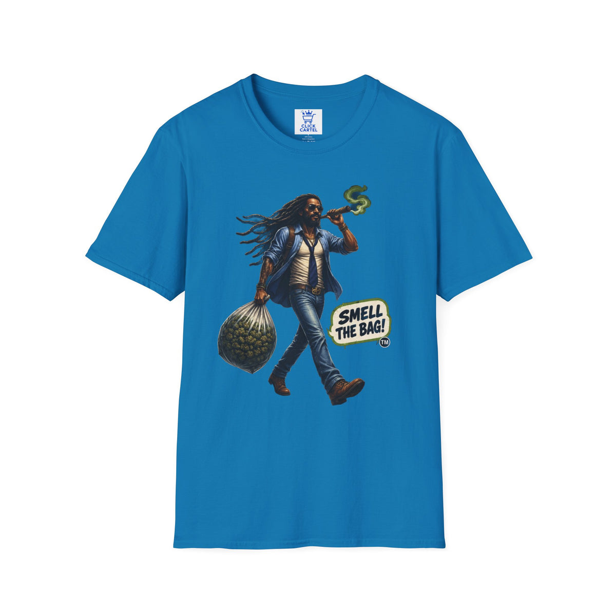 Smell The Bag | Rasta Man Tee