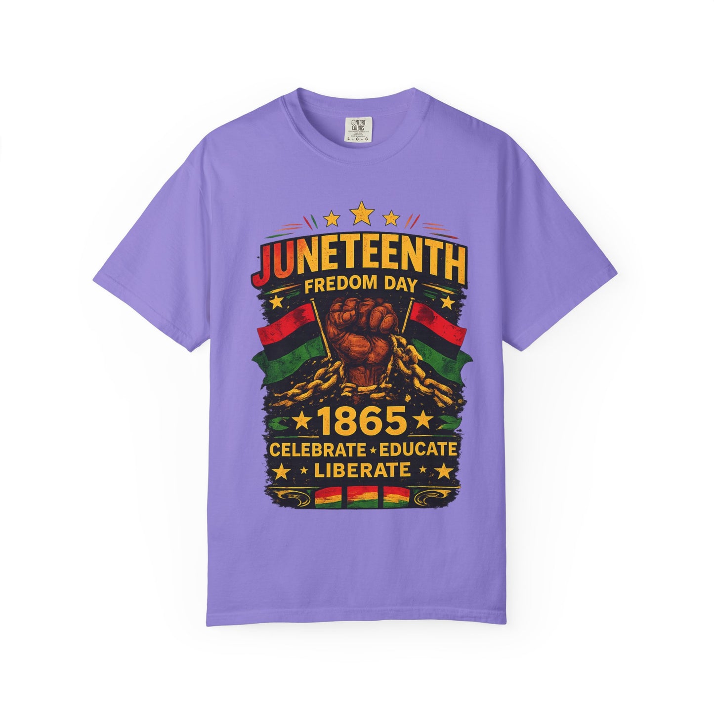 Juneteenth Freedom Day T-Shirt — 1865 Celebrate Educate Liberate
