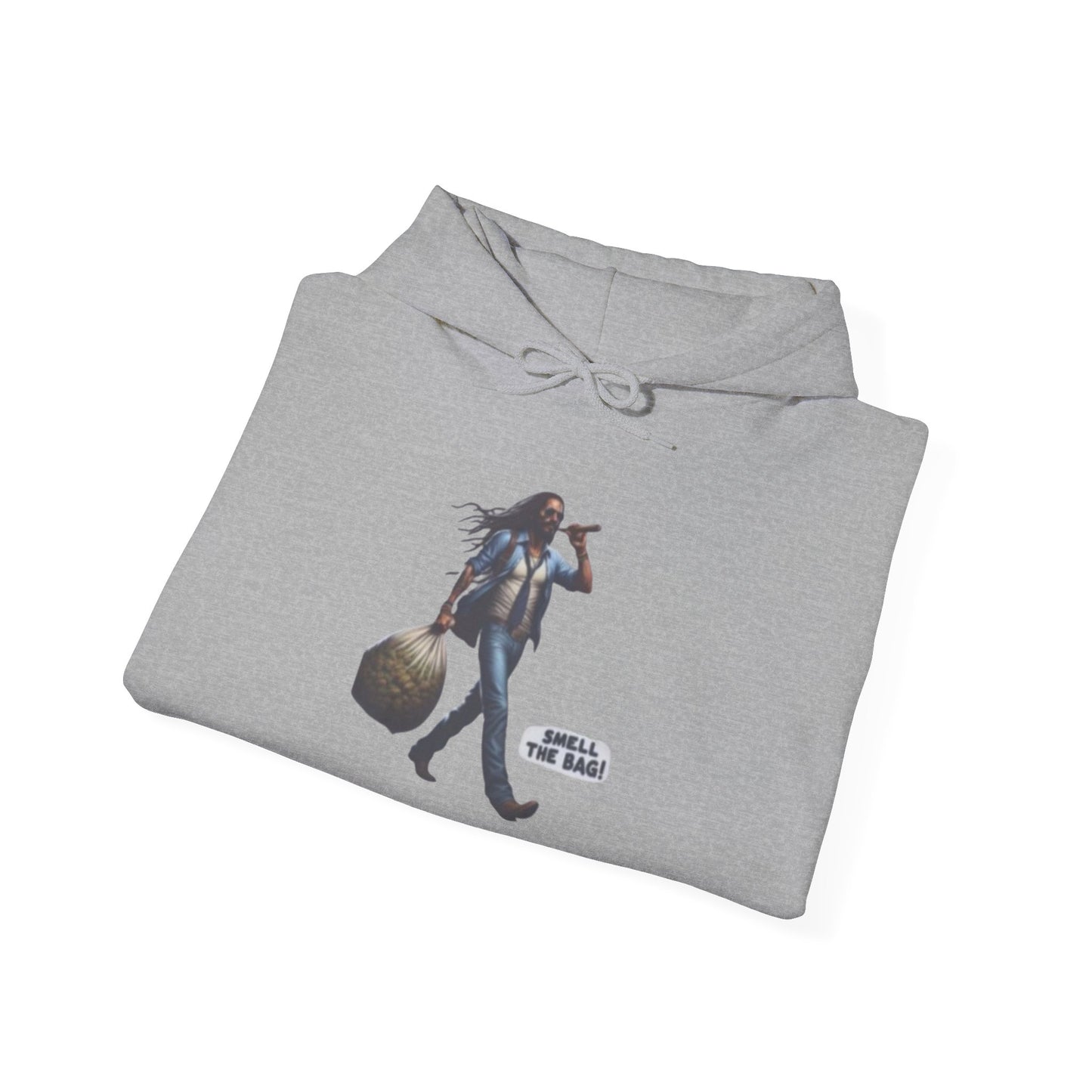 Smell The Bag| Rasta Guy Hoodie