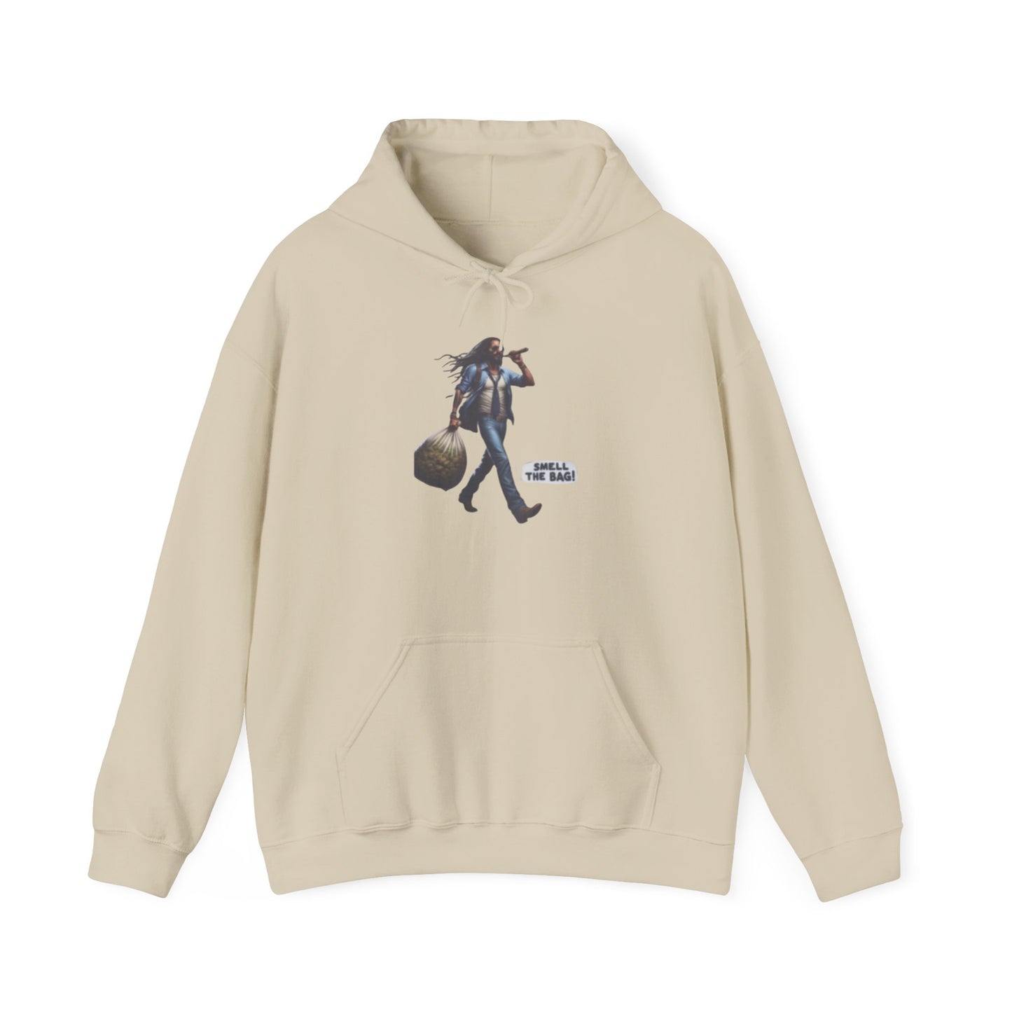 Smell The Bag| Rasta Guy Hoodie