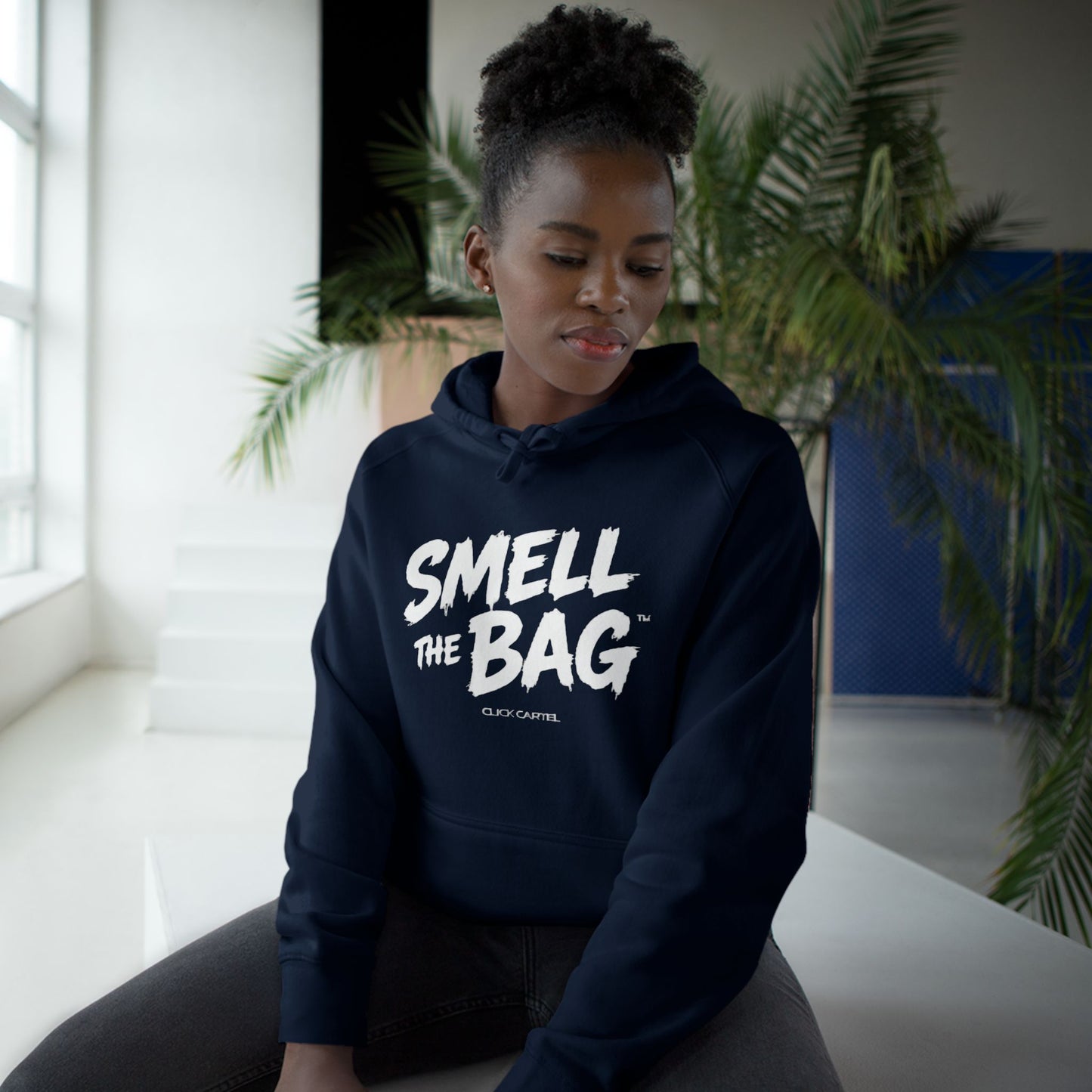 Smell The Bag Hoodie — Streetwear Money Graphic Pullover