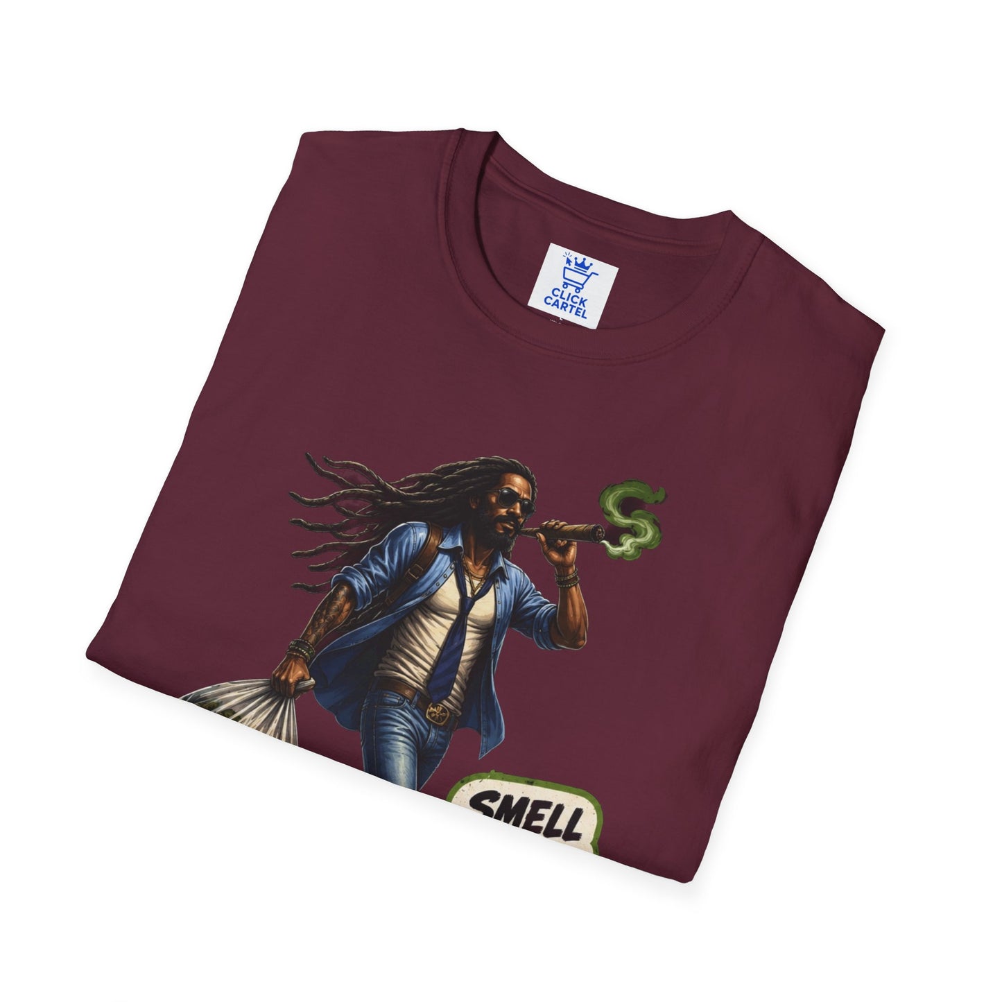 Smell The Bag | Rasta Man Tee