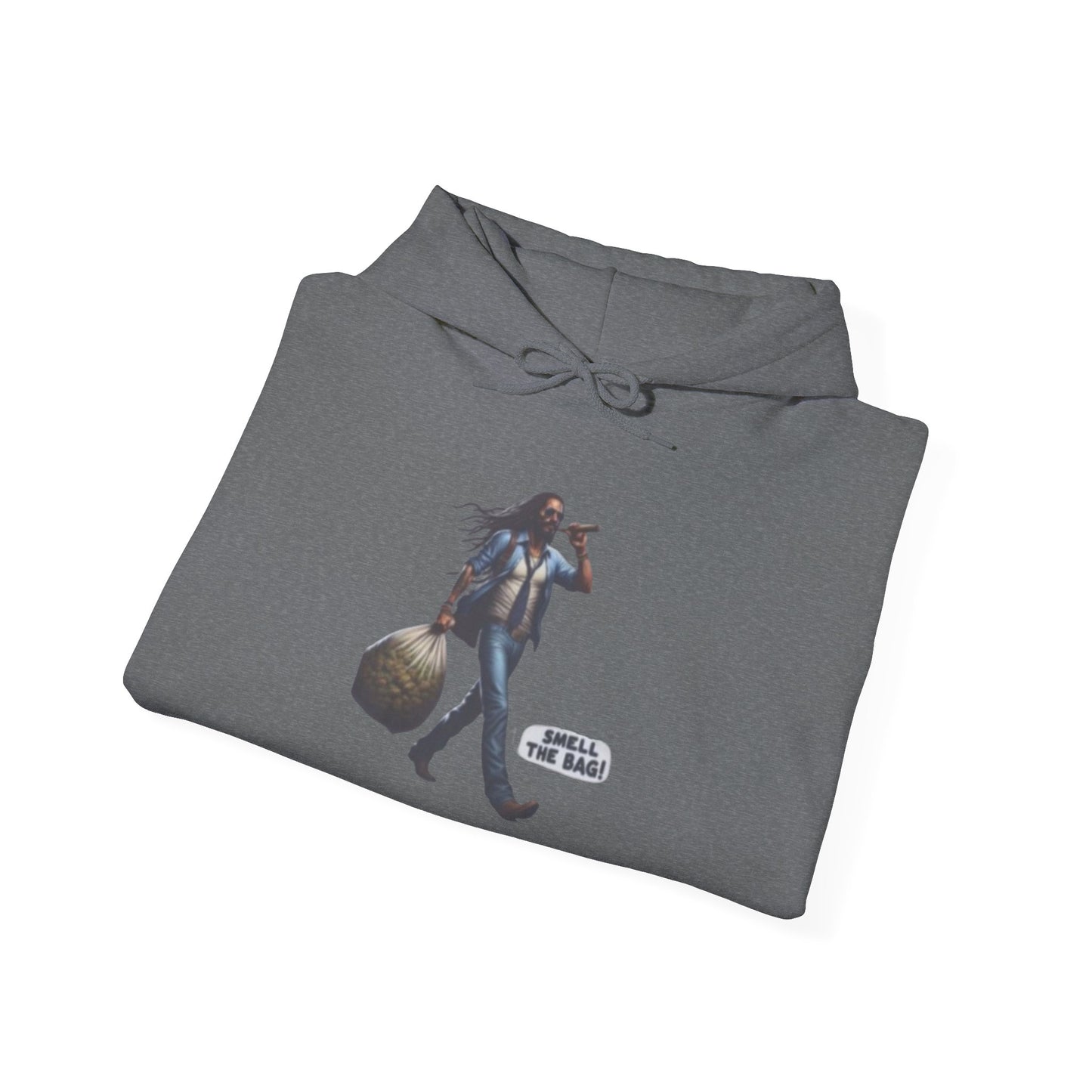 Smell The Bag| Rasta Guy Hoodie