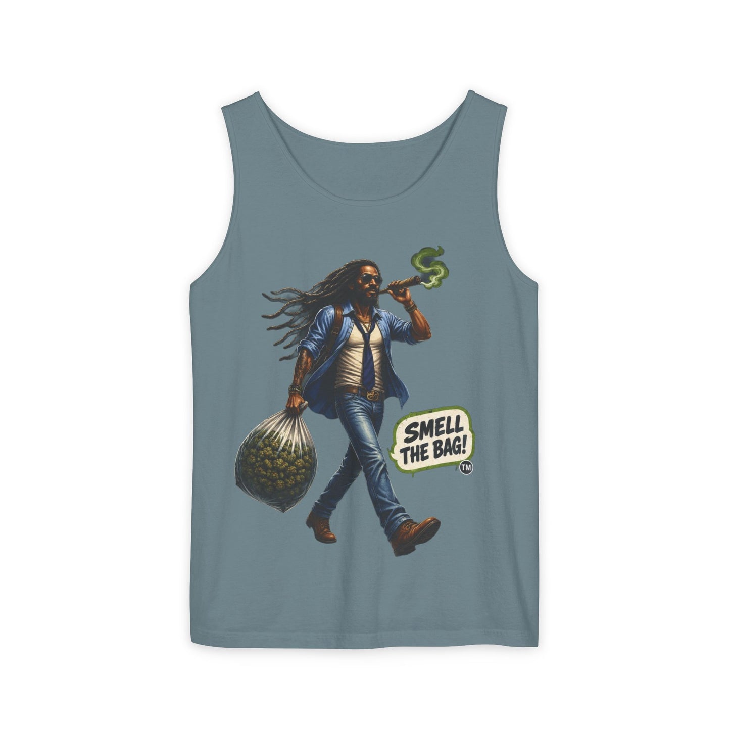 Smell The Bag | Rasta Guy Tank