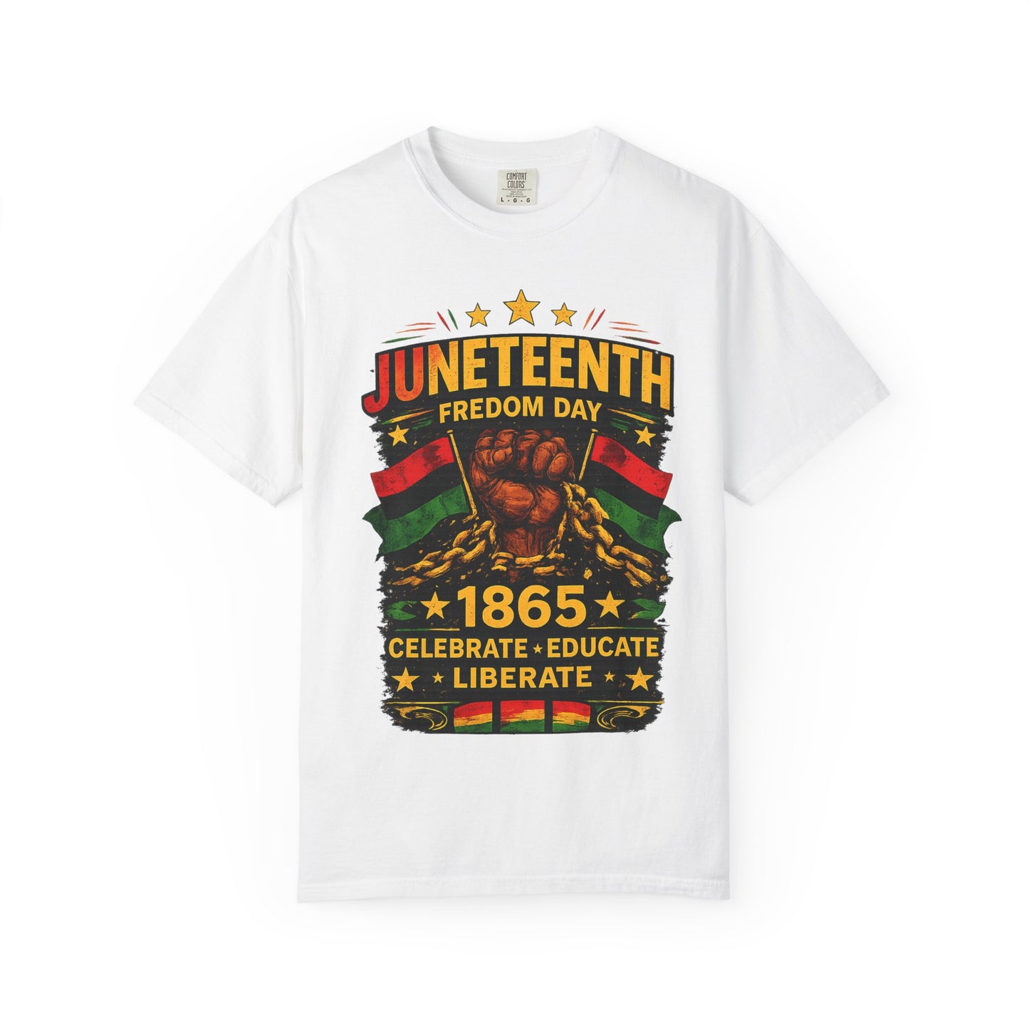 Juneteenth Freedom Day T-Shirt — 1865 Celebrate Educate Liberate