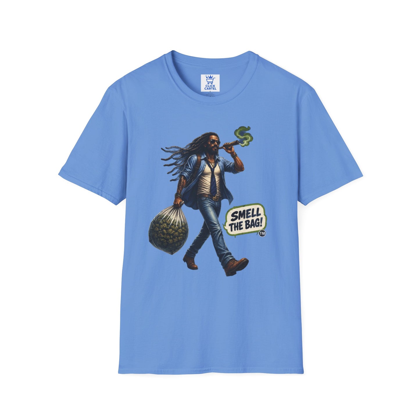 Smell The Bag | Rasta Man Tee