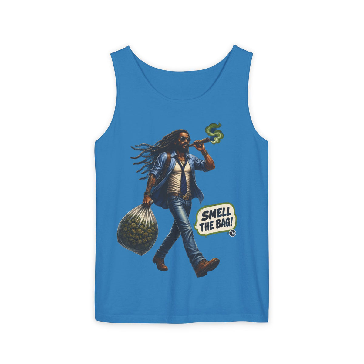 Smell The Bag | Rasta Guy Tank