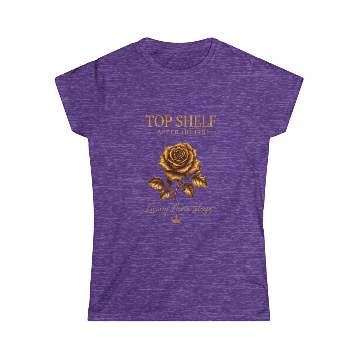 Top Shelf After Hours Rose Tee — Women's Floral Graphic T-Shirt