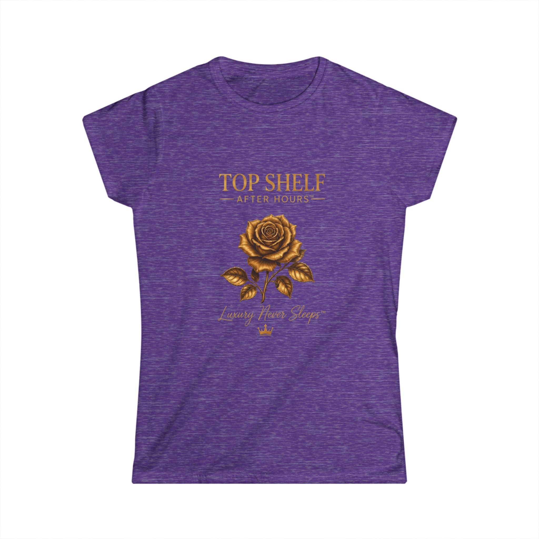 Top Shelf After Hours Rose Tee — Women's Floral Graphic T-Shirt
