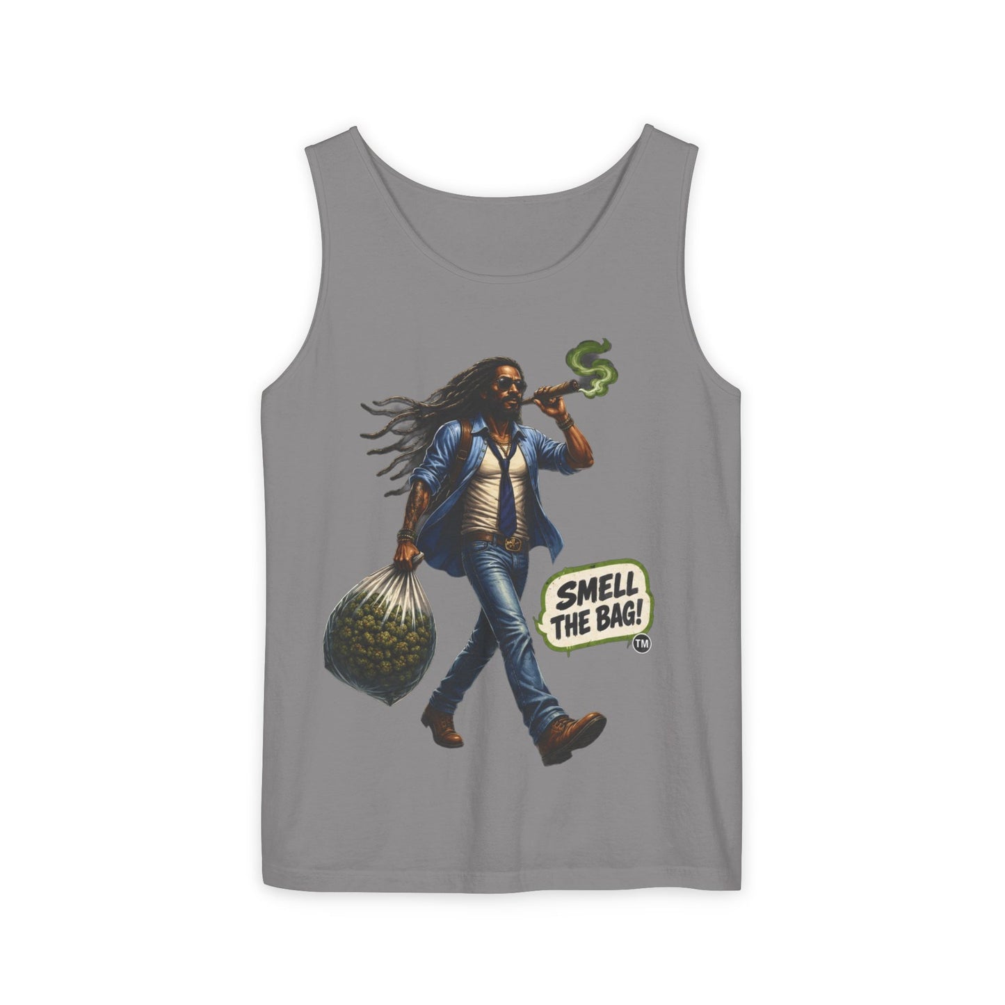 Smell The Bag | Rasta Guy Tank