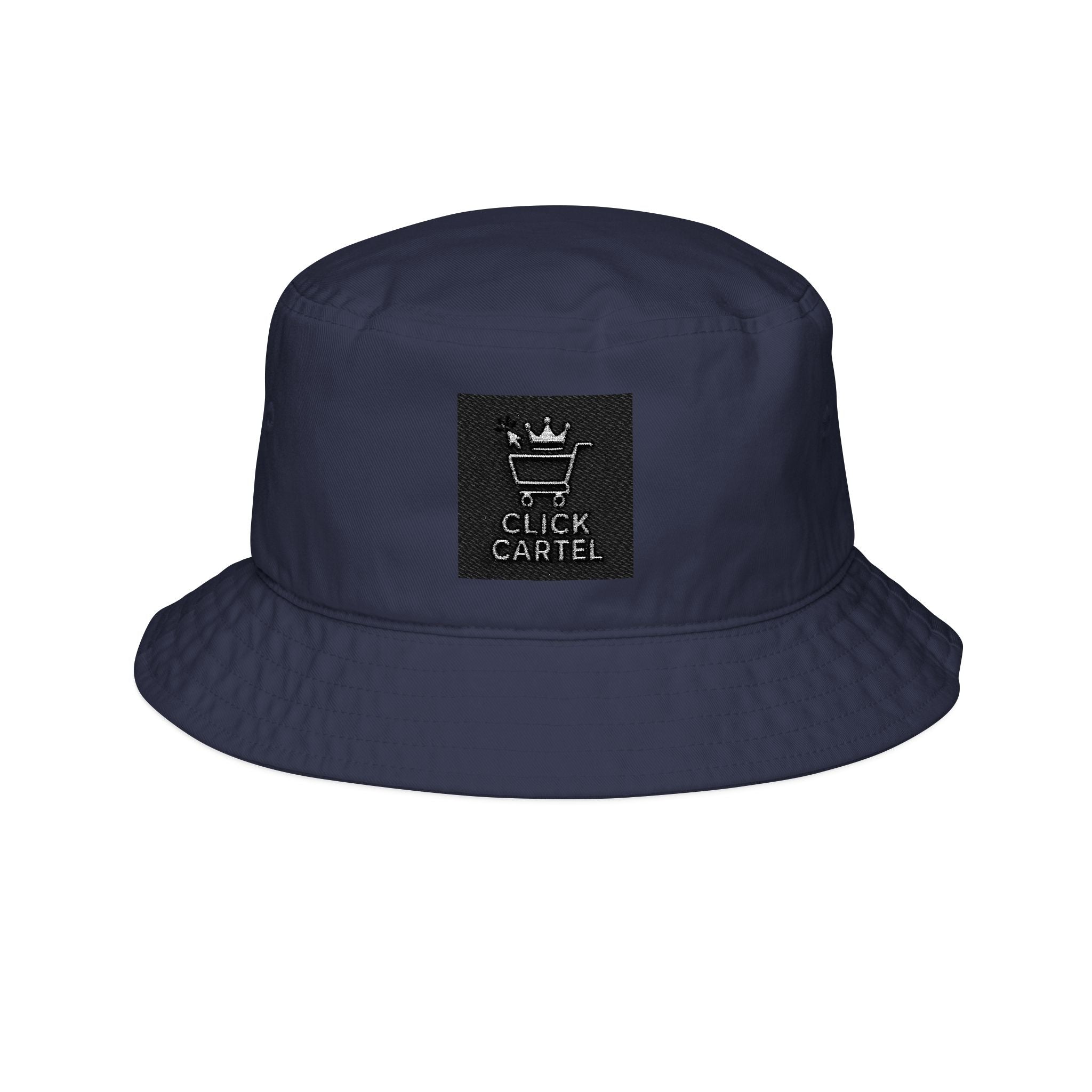 Embroidered Royal Crest Bucket Hat — Vintage Shield Logo