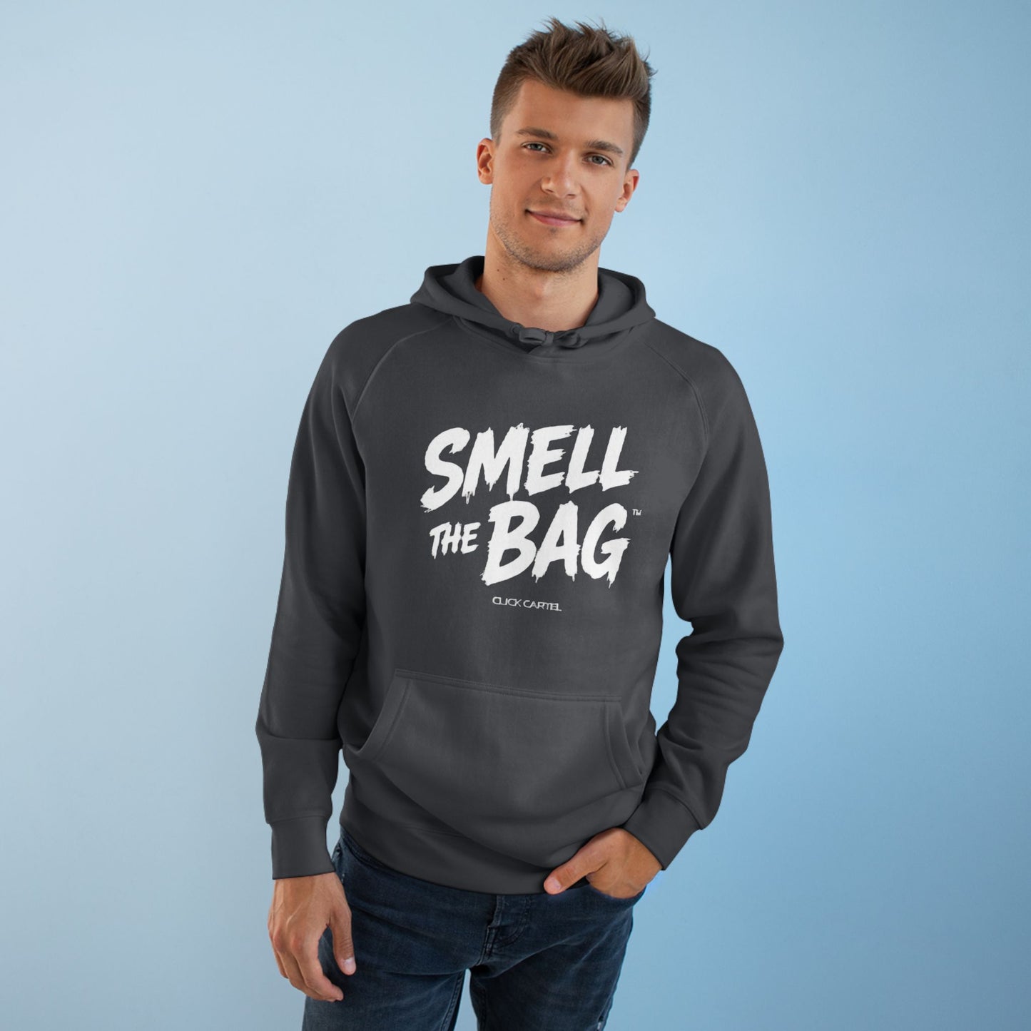 Smell The Bag Hoodie — Streetwear Money Graphic Pullover