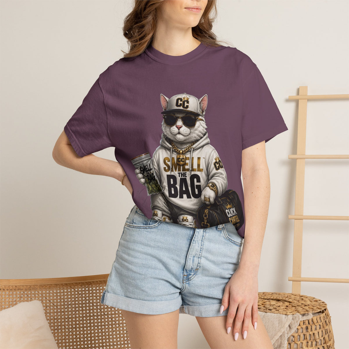 Cat Daddy | Smell the Bag Tee
