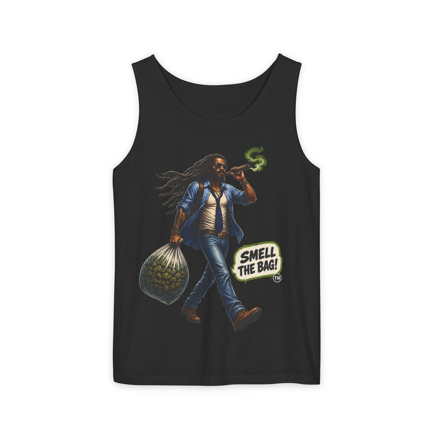 Smell The Bag | Rasta Guy Tank