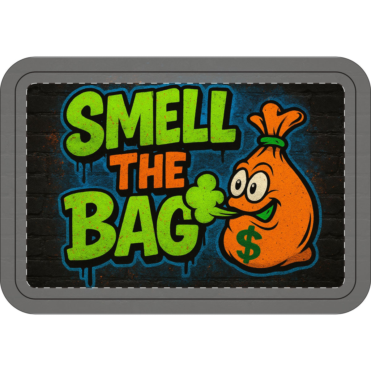 Toilet Lid Cover Set – "Smell The Bag" Funny Bathroom 3-Piece Set (Lid, Tank, Contour)