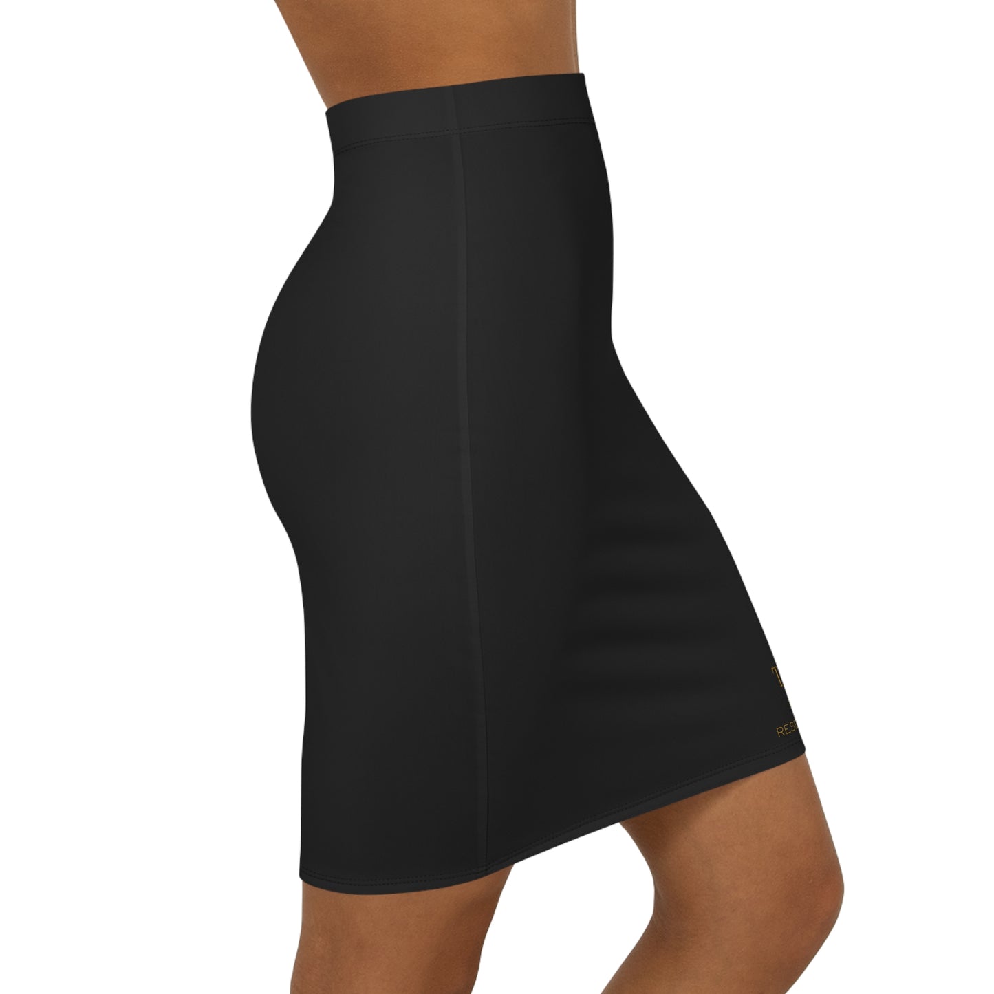 Top Shelf After Hours Black Pencil Skirt — Women's Mid‑Waist Clubwear