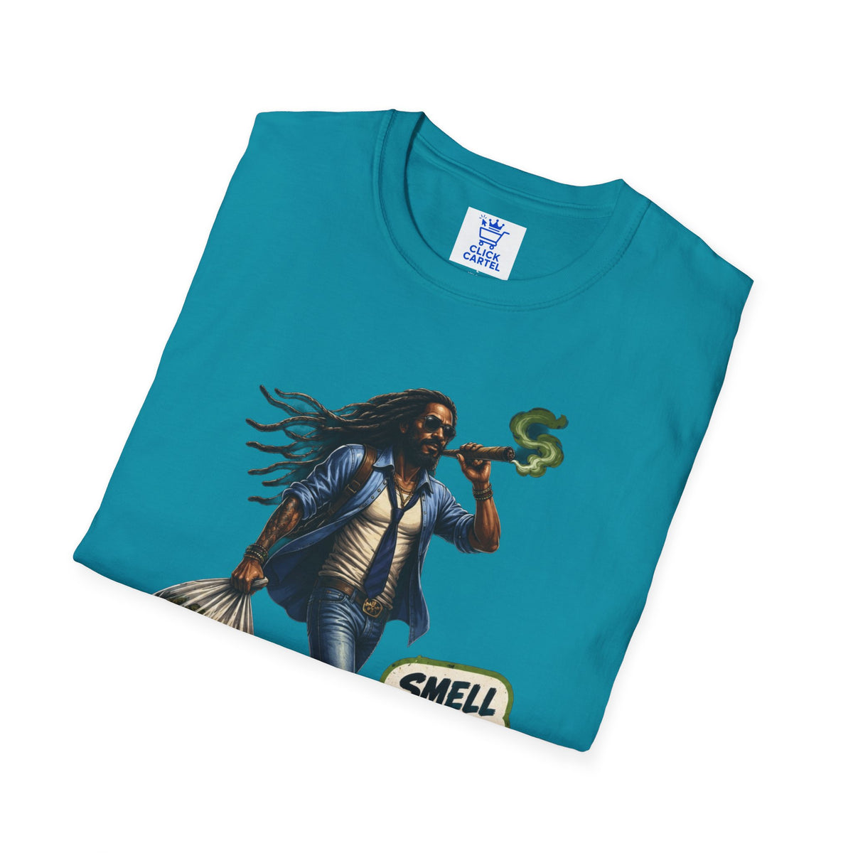 Smell The Bag | Rasta Man Tee