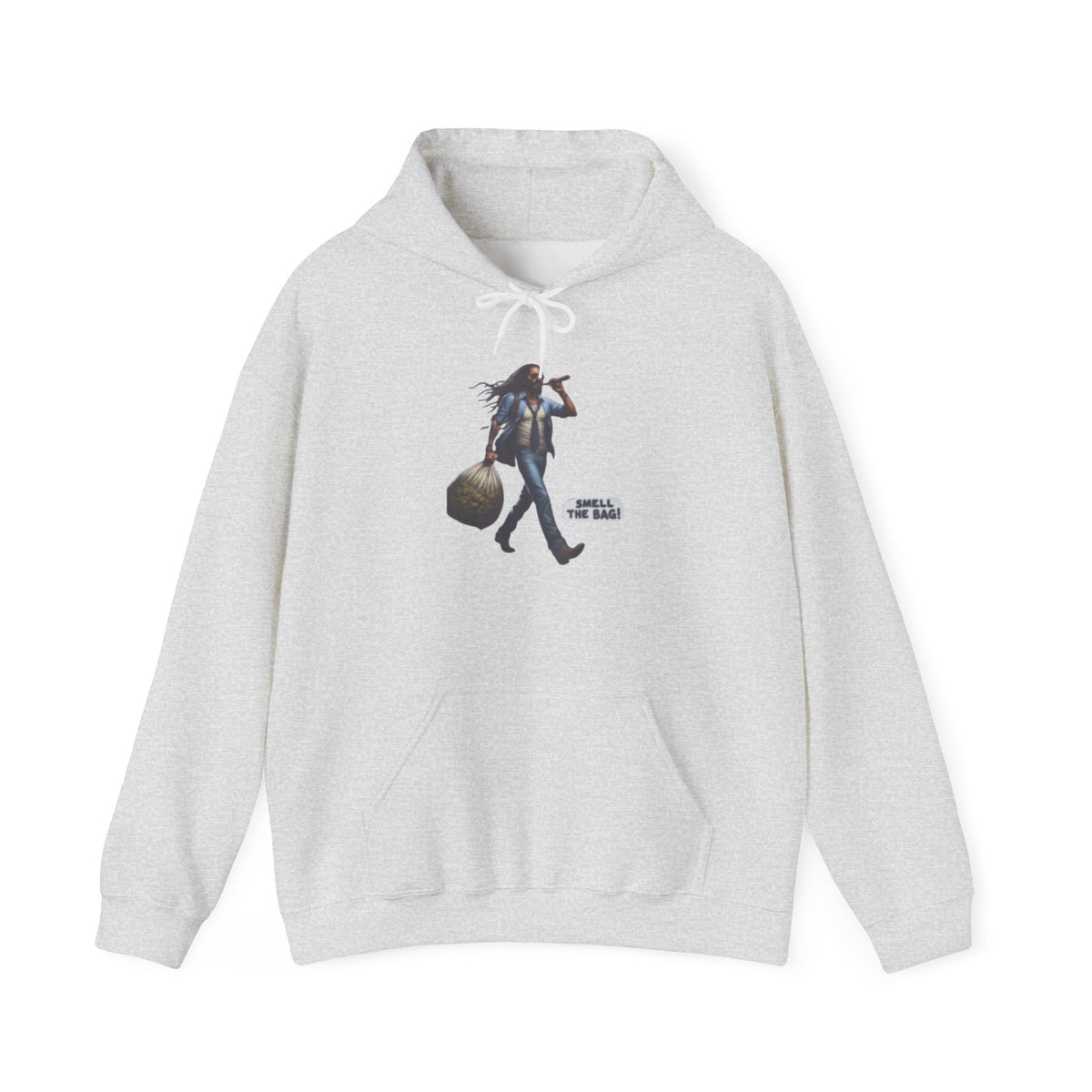 Smell The Bag| Rasta Guy Hoodie