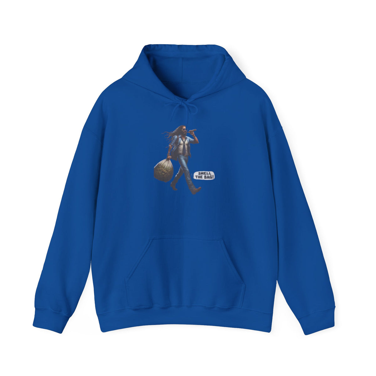 Smell The Bag| Rasta Guy Hoodie