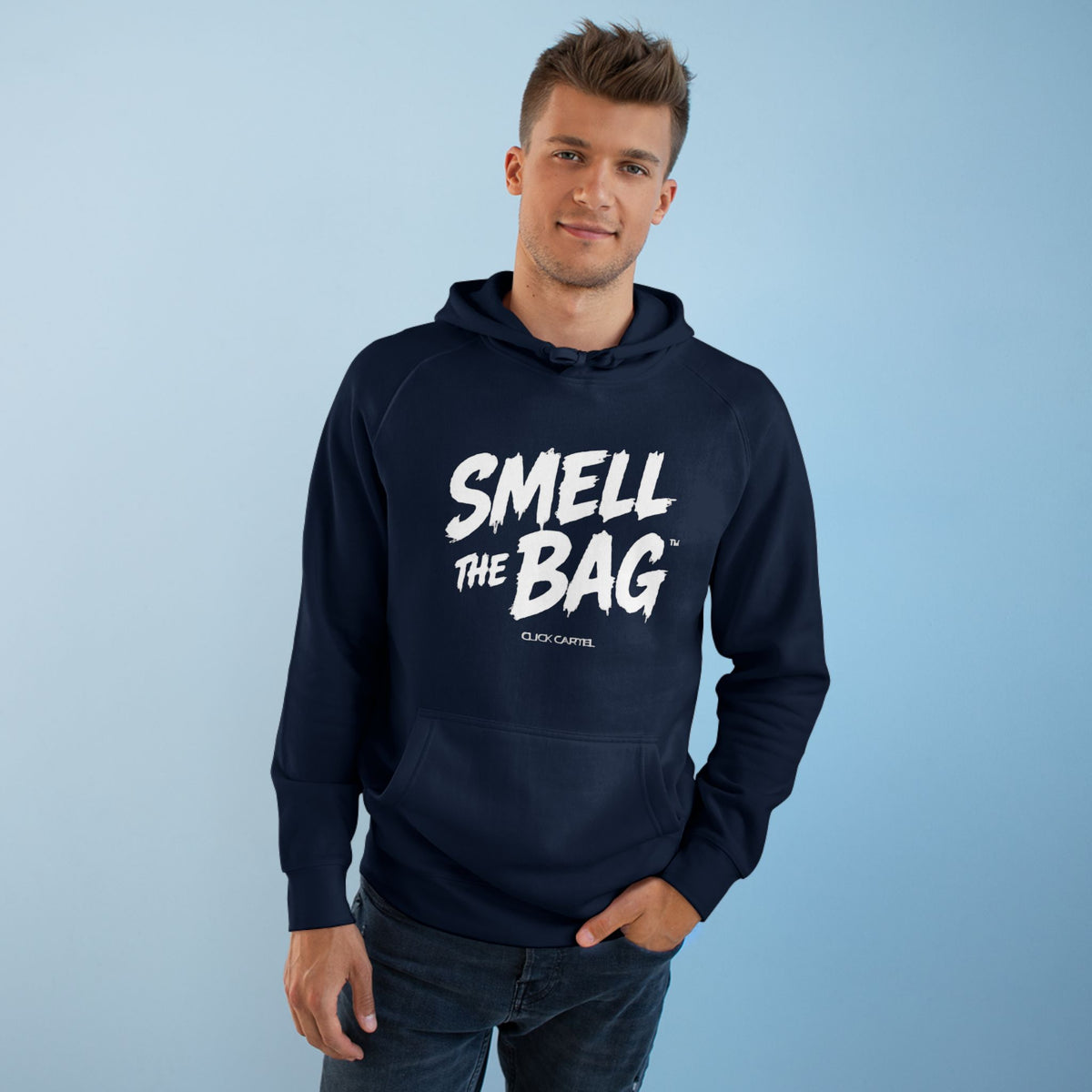 Smell The Bag Hoodie — Streetwear Money Graphic Pullover