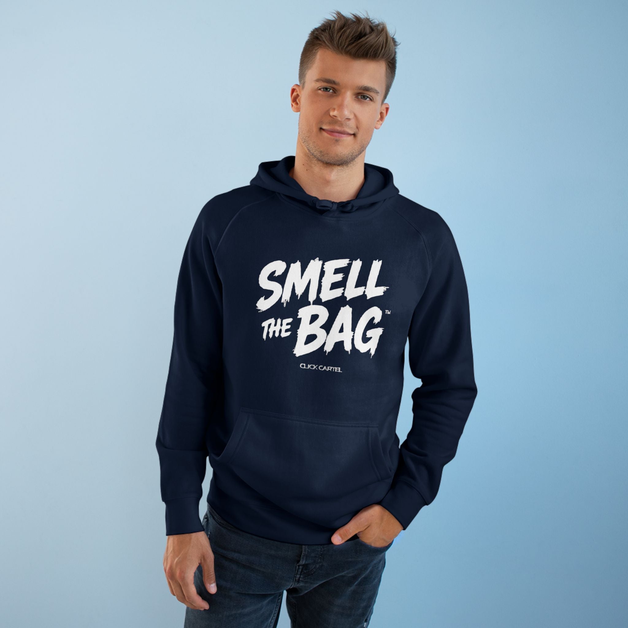Smell The Bag Hoodie — Streetwear Money Graphic Pullover